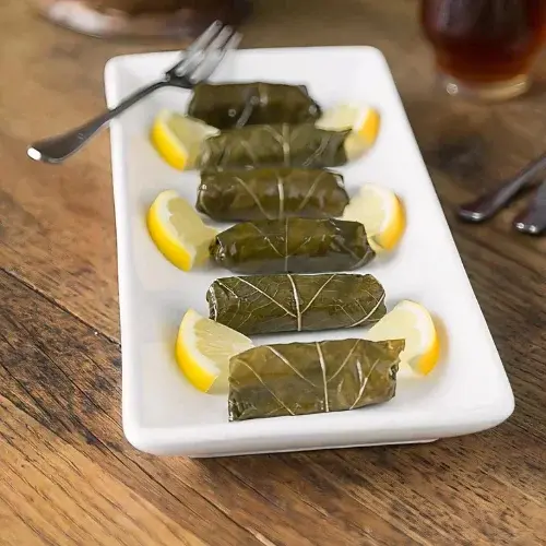 Grape leaf dolma with lemon from ZamZam